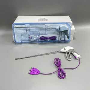 Laparoscopic bipolar vessel sealing forceps, disposable - Alivexe